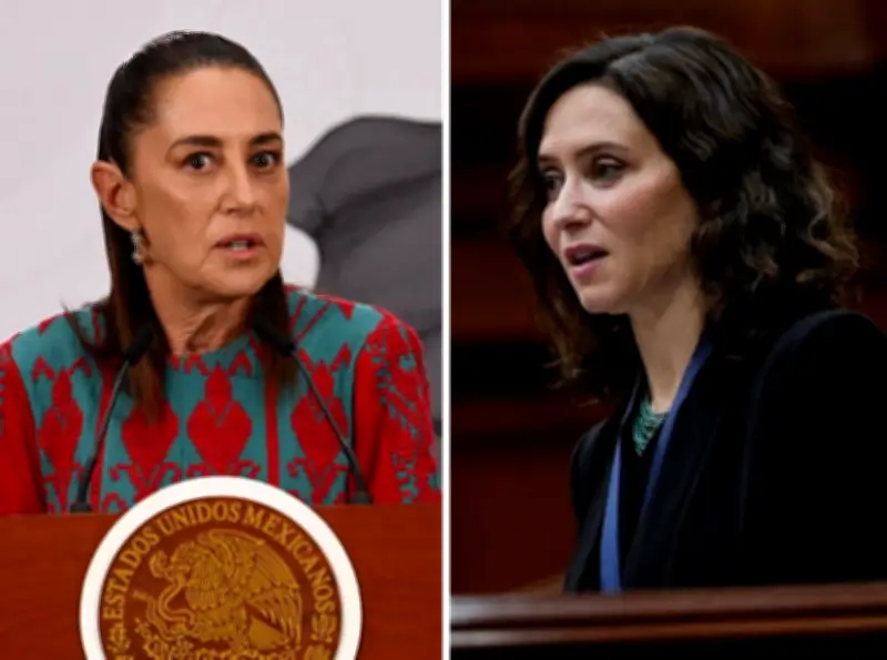 Sheinbaum critica a Ayuso: 'Están medio trasnochados'