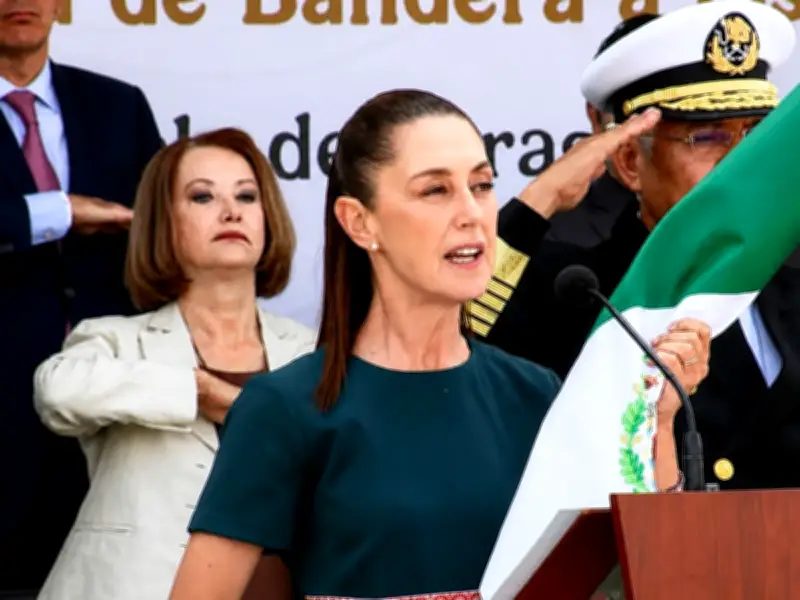 Sheinbaum defiende soberanía en aniversario de Batalla de Puebla
