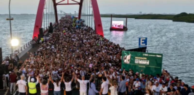 Sheinbaum inaugura el Puente Nichupté, el segundo más largo de Latinoamérica