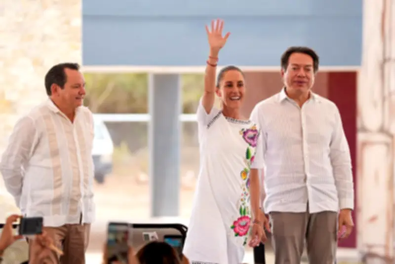 Sheinbaum: ningún gobierno frenará la 4T; respalda Plan Renacimiento en Yucatán