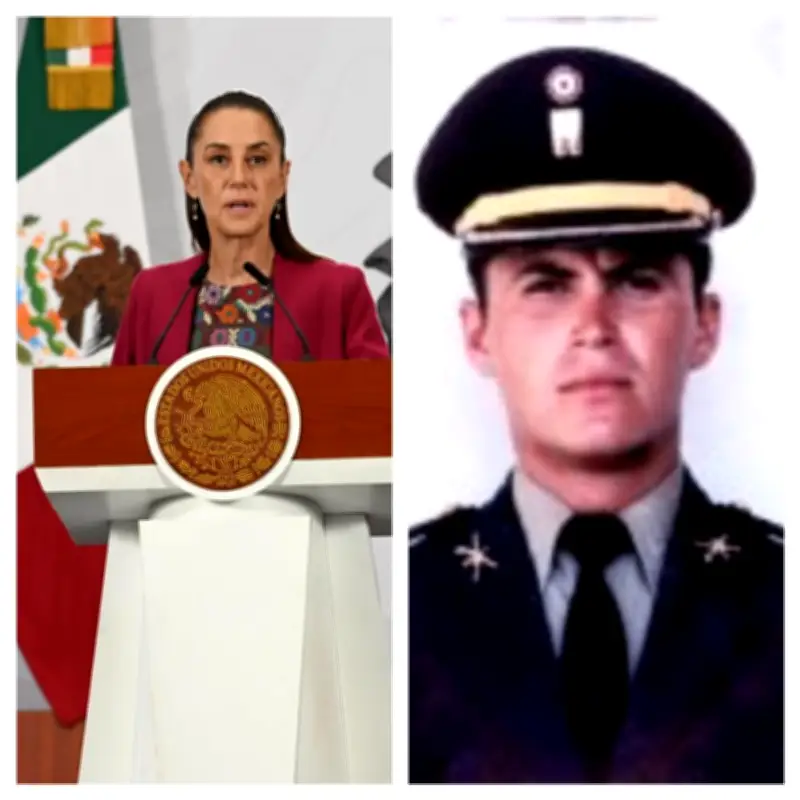 Sheinbaum pide a Sedena revisar caso de teniente desaparecido