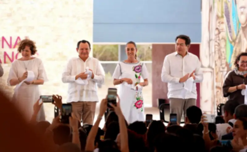 Sheinbaum promete apoyo ante crisis hídrica en Mérida, Yucatán