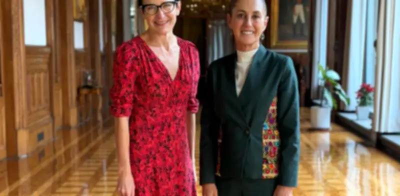 Sheinbaum recibe a CEO de Citi; dialogan sobre perspectivas económicas