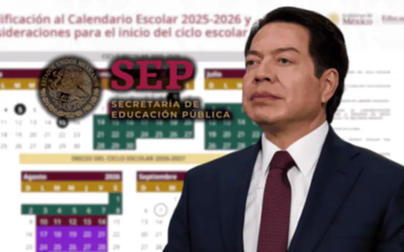 Sheinbaum respalda a Mario Delgado en la SEP tras polémica por calendario escolar