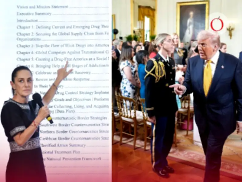 Sheinbaum responde serena a Trump: 'nosotros estamos actuando'
