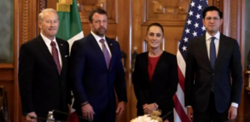 Sheinbaum y Mullin acuerdan colaboración bilateral con respeto mutuo