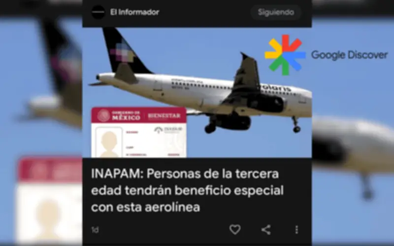 Sigue a El Informador en Google Discover y personaliza tu feed