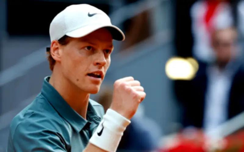 Sinner avanza a la final del Masters 1000 de Madrid tras vencer a Fils