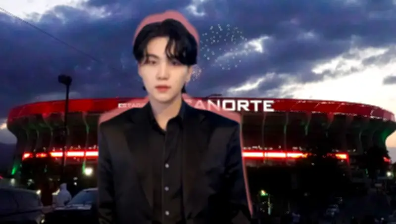 Suga de BTS sugiere conciertos en el Estadio Azteca para 2027