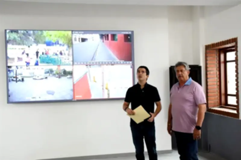 Supervisan nuevo C2 en Barrio Antiguo para reforzar seguridad