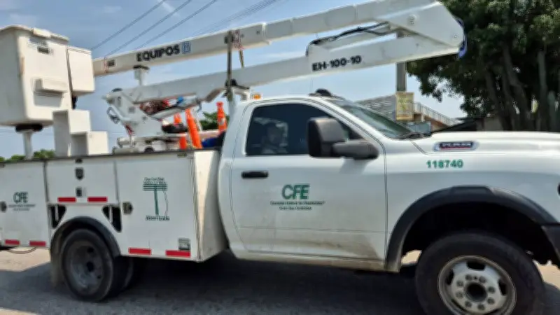 Tabasco alcanzará hasta 43 grados; CFE envía brigadas por apagones
