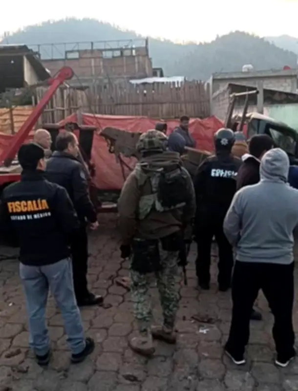 Talamontes atacan a Guardia Nacional en Ocuilan, Edomex