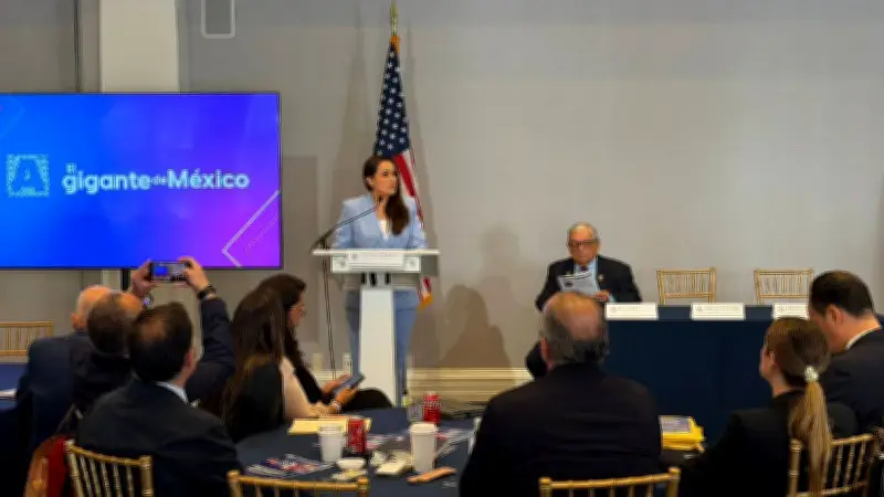 Tere Jiménez promueve inversiones en Washington para Aguascalientes