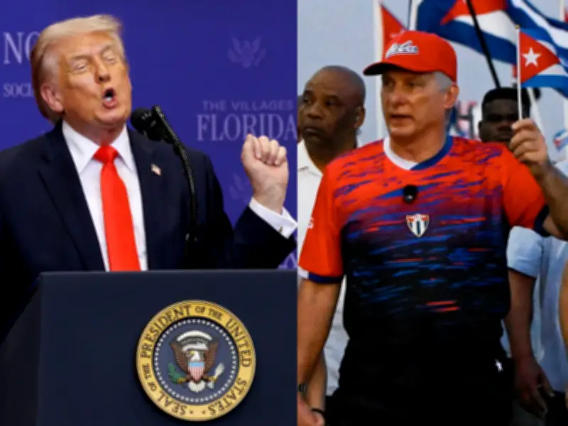 Trump amenaza con tomar control de Cuba tras conflicto con Irán