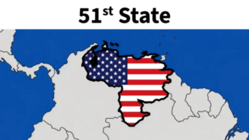 Trump insiste en convertir a Venezuela en el estado 51 de EE. UU.
