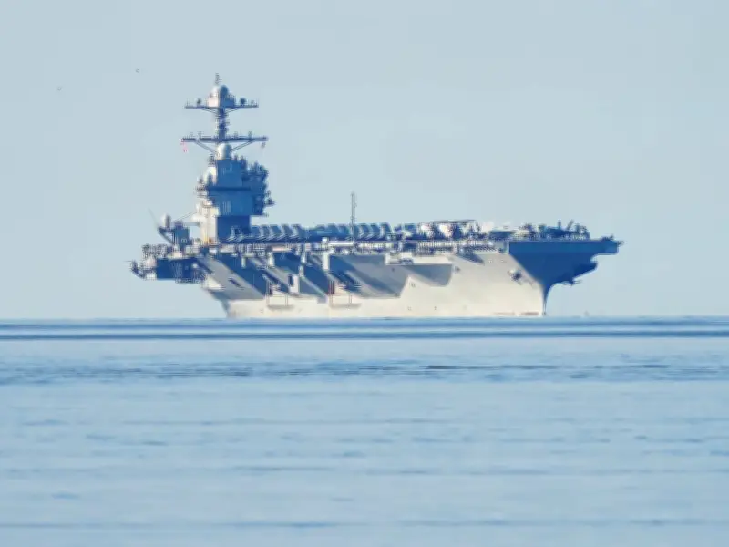USS Gerald Ford regresa a EE.UU. tras 11 meses de despliegue histórico