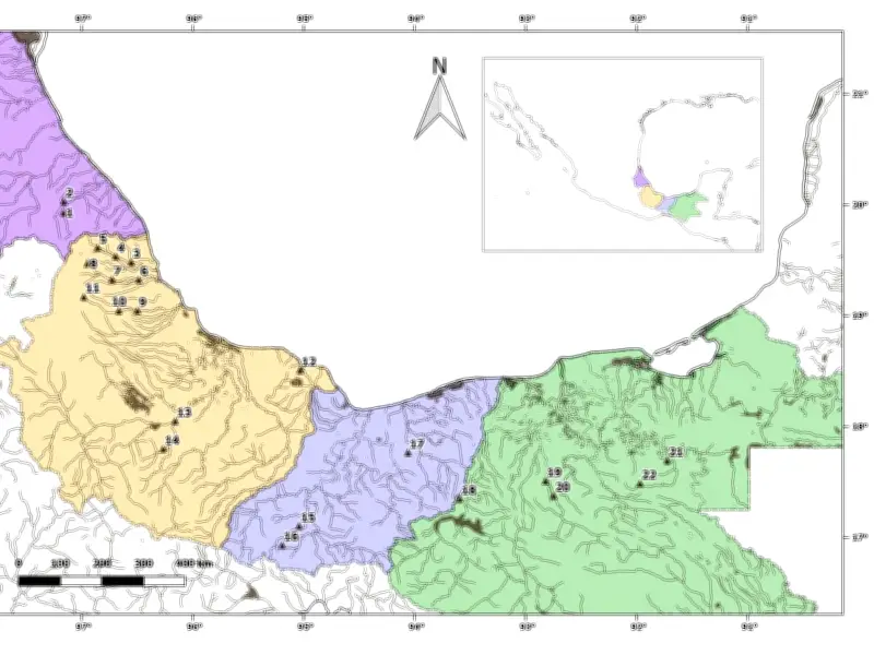 Variación morfológica del pez cola de espada verde en ríos del Golfo de México
