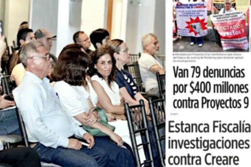 Víctimas de fraudes inmobiliarios exigen justicia en México