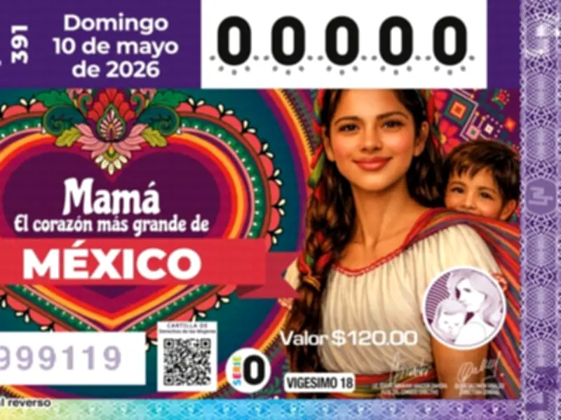 Venta récord en Sorteo Magno 391 por Día de las Madres: 157 mdp