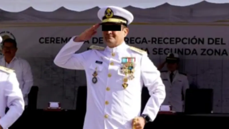 Vicealmirante pide a Sheinbaum intervención en su caso por falta de pruebas