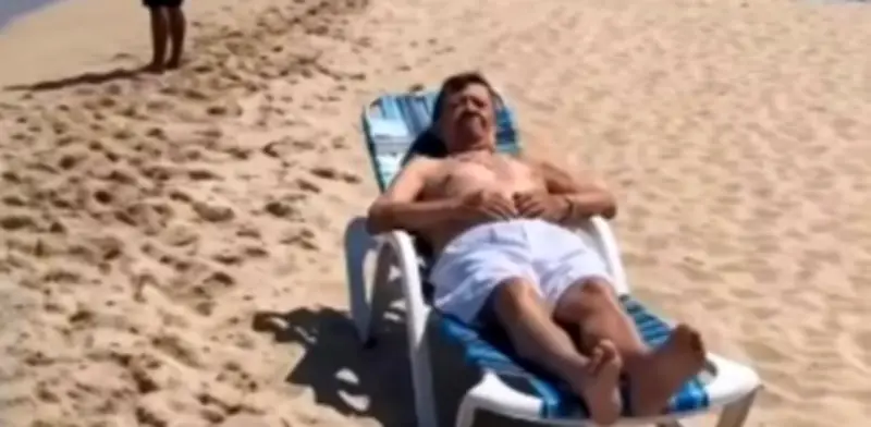 Video viral de Chabelo en playa asiática es falso, creado con IA