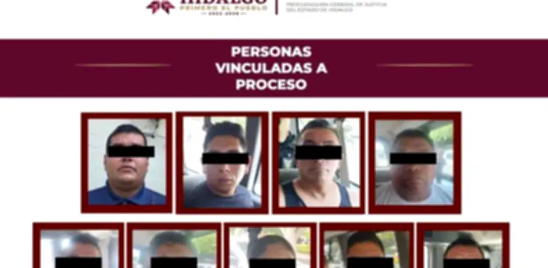 Vinculan a proceso a nueve ex policías de Hidalgo por homicidio y lesiones