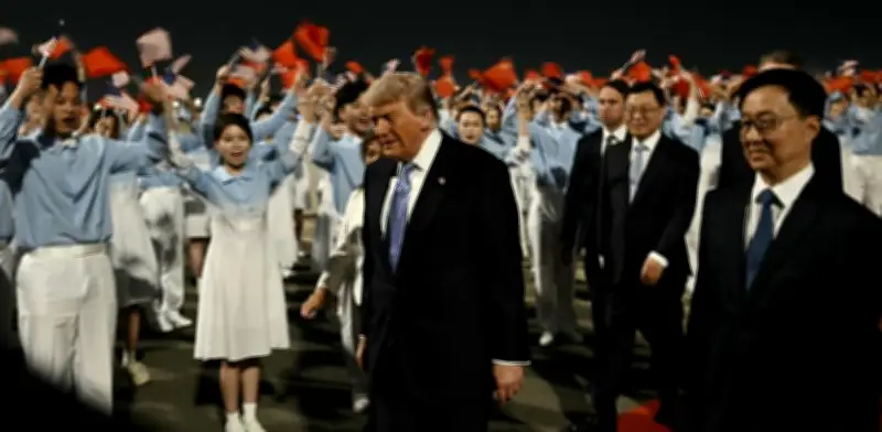 Xi recibe a Trump en Pekín para abordar crisis comerciales y Taiwán