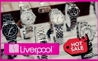 5 relojes con 40% de descuento en Liverpool antes del Hot Sale 2026