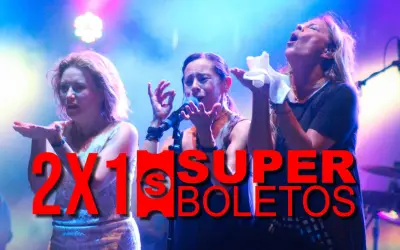 8 conciertos al 2x1 en Arena Guadalajara con Superboletos hoy