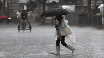 Alerta amarilla por lluvias y granizo en 9 alcaldías de CDMX