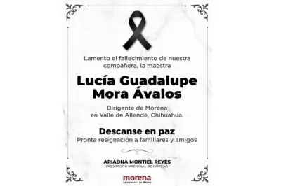 Asesinan a dirigente de Morena en Chihuahua