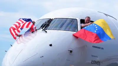 Aterriza en Miami primer vuelo directo de Venezuela en 7 años