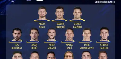 Bosnia presenta lista final para Mundial 2026 con Dzeko a la cabeza