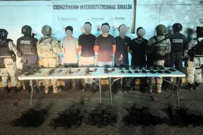 Caen 10 en Culiacán tras balaceras; hay 3 policías heridos