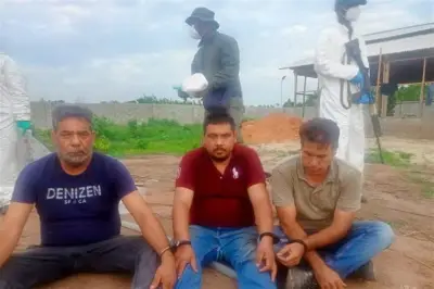 Caen 3 mexicanos por narcolaboratorio en Nigeria