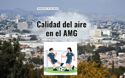 Calidad del aire en AMG: 20 de mayo sin contingencia