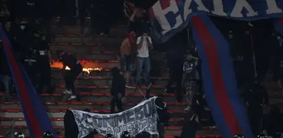 Caos en Medellín: suspenden partido de Libertadores por disturbios