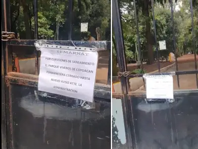 Cierran Viveros de Coyoacán por desbordamiento de aguas negras