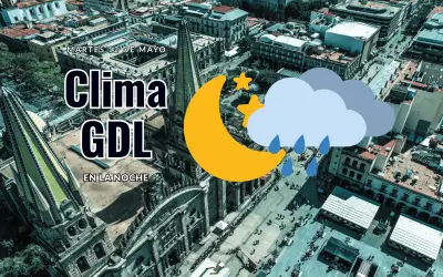 Clima en Jalisco: Lluvias y tormentas para este martes 12 de mayo