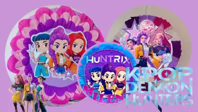 Cómo hacer una piñata casera de Las Guerreras K-Pop para fiesta infantil
