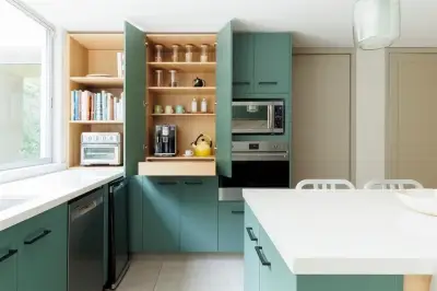 Cocinas donde todo funciona: diseño y eficiencia
