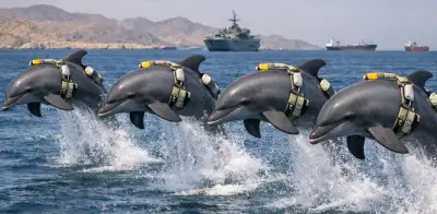 Delfines kamikazes: resurge polémica sobre animales militares en Ormuz
