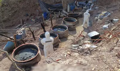 Desmantelan cinco narcolaboratorios en Jalisco, Nayarit y Sinaloa
