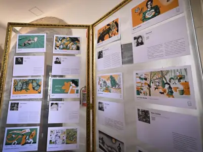 Exposición 'Inspirantes, trazando caminos' en la Prep Jalisco de la UdeG