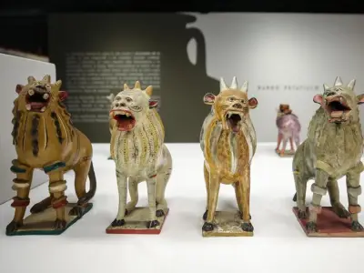 Exposición 'Polvo y fuego. Legado Tonalá' en la Biblioteca Pública de Jalisco