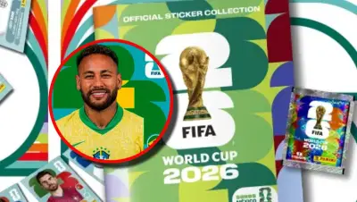 Fan crea su propia estampa de Neymar para el álbum Panini del Mundial 2026