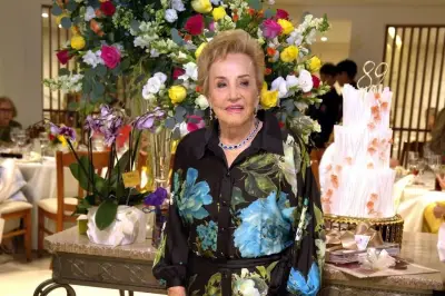 Festejo de cumpleaños de María de la Luz Garza de Flores