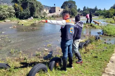 Fuga de agua en Xochimilco se suma a crisis hídrica