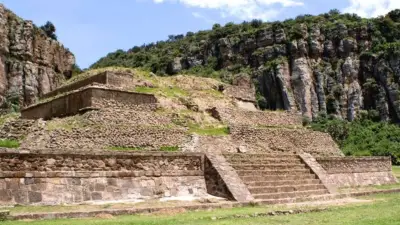 Hallan 10 cráneos prehispánicos en Huapalcalco, Hidalgo