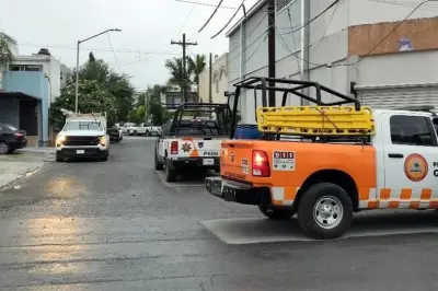 Hombre cae 8 metros tras recibir descarga eléctrica en NL